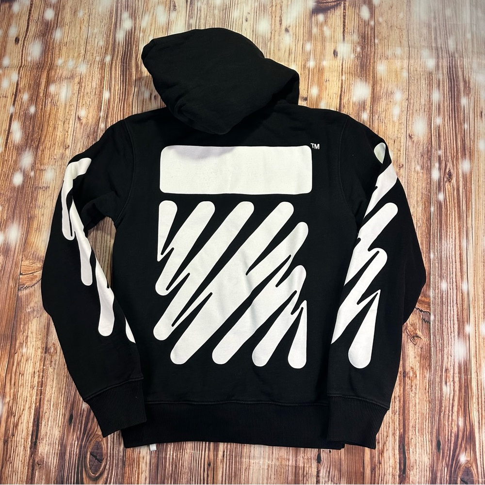 OFF-WHITE SEASONAL Hooded Sweatshirt
Black Size XS Unisex - Picture 3 of 14